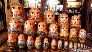 Super Matryoshka Nesting Doll at the Russian Gift Shop in Lisle, Illinois