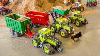 RC Tractor ACTION! R/C MB Trac Tractors at work!