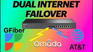 Setup Dual WAN Internet Backup / Failover on TP-Link Omada Router