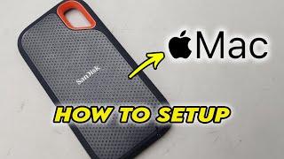 SanDisk Extreme Portable Drive: How To Install & Backup on Mac OS (Full Setup)