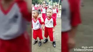 Senam Jumat ceria  Anak Slb-c SANTA lusia MEDAN