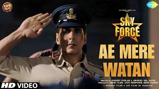 Sky Force Song - Aye Mere Watan Ke Logo | Akshay Kumar, Veer Pahariya | Sky Force Movie Song