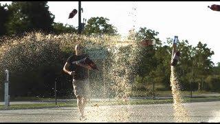 Slow Motion Coke Rocket 4000FPS - Geek Week