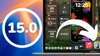 macOS Sequoia - What's new (60+ New Features)