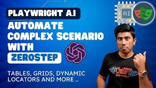Automate Complex Test Scenarios with Playwright A.I using ZeroStep️