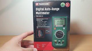 Parkside Digital Auto Range Multimeter