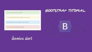 create dismissal Alerts in bootstrap (tutorial)
