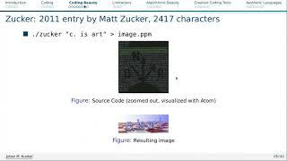 The Art of Coding || Is Coding Art?