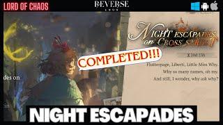 Night Escapades On Cross Street FLUTTERPAGE Puzzle Quest | ALL REWARDS | FULL GUIDE | Reverse 1999