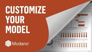 Customizing your Modano financial model