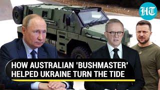 Putin's men face Australian Bushmaster in Kharkiv; Kyiv thanks Canberra | Mine & IED protection