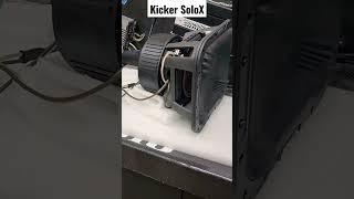 Kicker SoloX on the Test Bench #sundownunofficial #kickerunmasked #kickeraudio #kicker