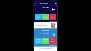 Covid-19 Live count Tracker Android App || Android Studio || Project