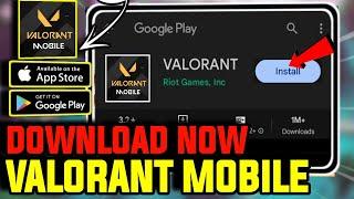 Valorant Mobile NEW BETA Is Finally Here(Android/IOS)  HOW TO DOWNLOAD VALORANT MOBILE