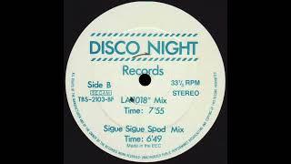 SIGUE SIGUE SPOD MIX * Disco Night Records TBS2103BF