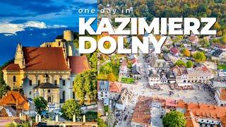 ONE DAY IN KAZIMIERZ DOLNY (POLAND) | 4K | A Visual Feast for Explorers