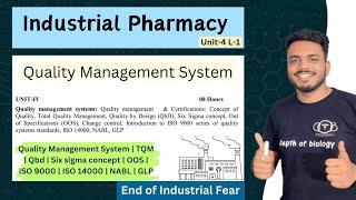 Quality Management System | TQM | Qbd | Six sigma concept | OOS | ISO 9000 | ISO 14000 | NABL | GLP