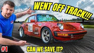 Complex Metal Repair - WRECKED Porsche 911 Race Car!  (Ep 1)