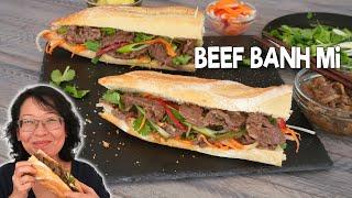Beef Banh Mi: The Ultimate Vietnamese Sandwich!