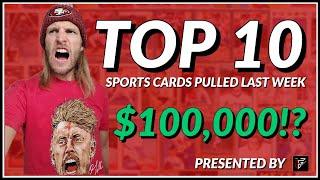 The TOP 10 MOST VALUEABLE SPORTS CARDS Pulled Last Week On Video | EP 29 | Flawless  Release Week!