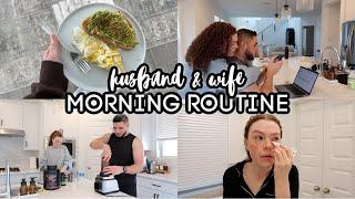 Husband & Wife Morning Routine! Amanda Asad