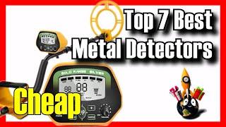  TOP 7 BEST Metal Detectors on Amazon [2024][Cheap] For Gold / Beach / Beginners / Under 100$