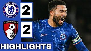 Chelsea vs Bournemouth (2-2) Extended HIGHLIGHTS | Palmer, Reece James, Semenyo & Kluivert GOALS