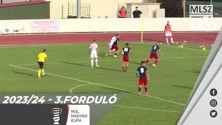 Eger SE - DVSC | 1-2 (1-1) | Magyar Kupa | 3. forduló | MLSZTV