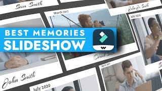 EASILY Create Amazing Memories Slideshow in Filmora 12