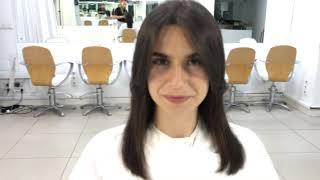 The most popular female haircut / Most popular female haircut / Haircut for long hair.
