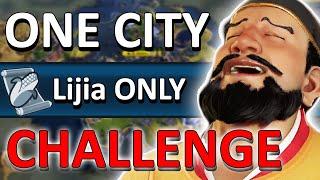 I worked ONLY Lijia City Projects In A ONE CITY CHALLENGE AS Yongle In Civ 6 - ONE CITY CHALLENGE