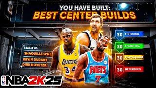 BEST CENTER BUILDS IN NBA 2K25! BEST SHOOTING & INSIDE CENTER BUILDS 2K25! BEST BUILD NBA 2K25