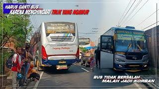 PENUMPANG DI OPER‼️NIAT NAIK SEMARANGAN MALAH KAYAK GINI KARENA ULAH TRUK||Trip Sugeng Rahayu 7097