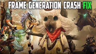 How To Fix Monster Hunter Wilds Crashing When Enabling Frame Generation PC