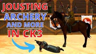 JOUSTING, ARCHERY + MORE IN CK3 - Crusader Kings 3 - Tavern Games 1.6 - Mod Spotlight