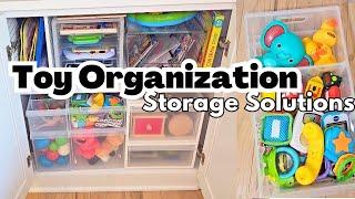 How to Organize Children's Toys! Organization & Storage Solutions (+ Tips for Maintaining!)