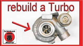 how to rebuild a used turbocharger