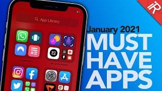 10 MUST Have iPhone Apps - January 2021!