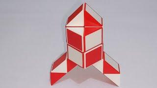 Make a Rocket with Snake puzzle 24 pieces