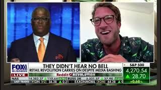 Charles Payne with Dave Portnoy full interview “a little bitch” on Fox Business AMC & GME stock