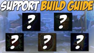 SUPPORT BUILD GUIDE FOR SEASON 8! How to build from the support role! Cookie-cutter build!