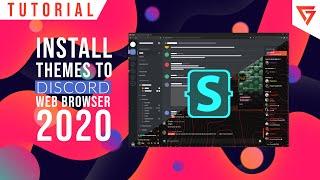 HOWTO | INSTALL STYLUS THEMES TO DISCORD IN YOUR WEB BROWSER (2020)