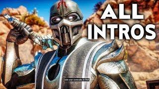 MORTAL KOMBAT 11 Noob Saibot All Intros Dialogue Character Banter MK11