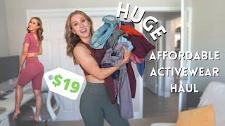 HUGE Affordable Activewear Haul! | AliExpress & Amazon
