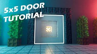 How to make a LIT UP 5x5 VAULT DOOR: Tutorial