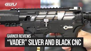 Garner Reviews - "Vader" Silver and Black CNC Cut Custom Gel Blaster (New Receiver! )