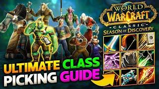 THE Season of Discovery Class Picking Guide - After Class Changes! WoW Classic