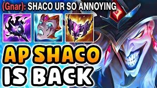 AP SHACO JUNGLE IS BACK!!! (and it's not balanced at all)