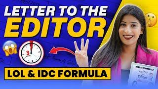 Letter to the Editor in 3 mins Super cool hacks BOOKS GIVEAWAY | Board Exams 2023