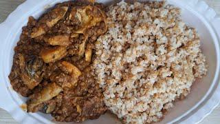 Folic Acid Beans (Lentils) and Bulgur. Favourite meals after the Civil War in Sierra Leone 